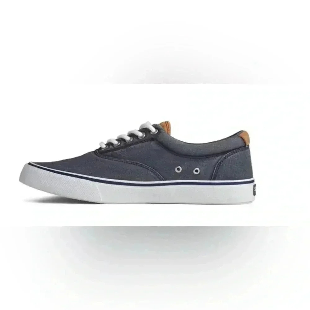 Sperry Striper II CVO Deck Sneakers, Men's Size 9 1/2, Gray (STS22044) - Picture 2 of 13